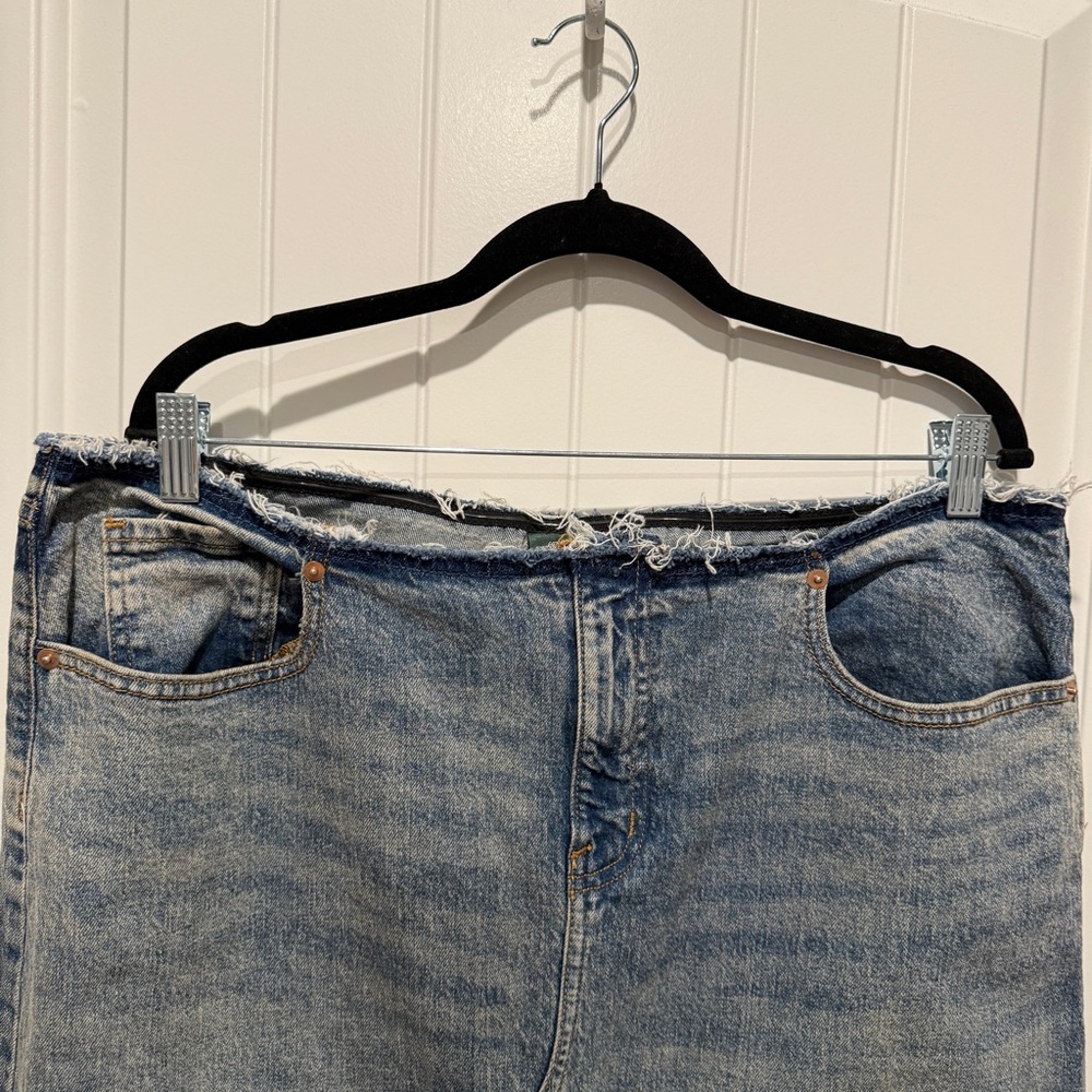 Wild Fable Light Blue Women's Denim Skirt - Picture 2 of 12
